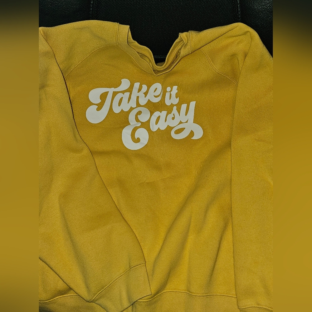 State of Mind Yellow 'Take it Easy' Sweatshirt